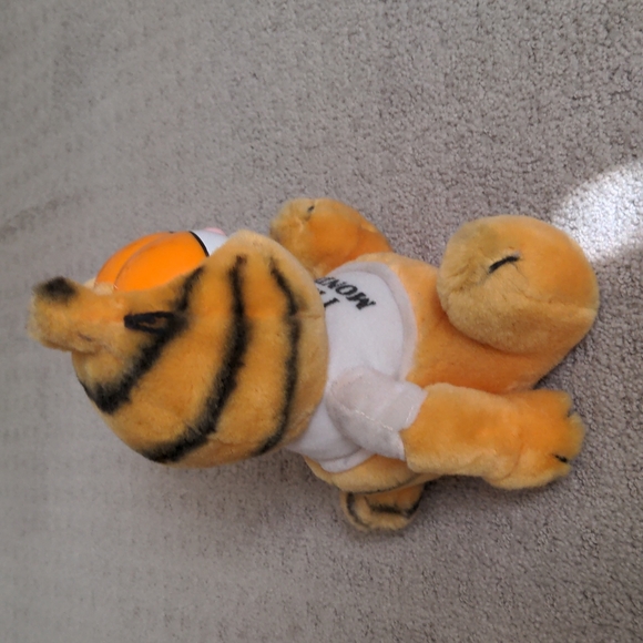 Vintage Garfield "I hate Mondays" plush toy 1981 - Picture 4 of 6